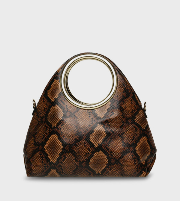 BFIORA-E Snakeprint Handheld Bag