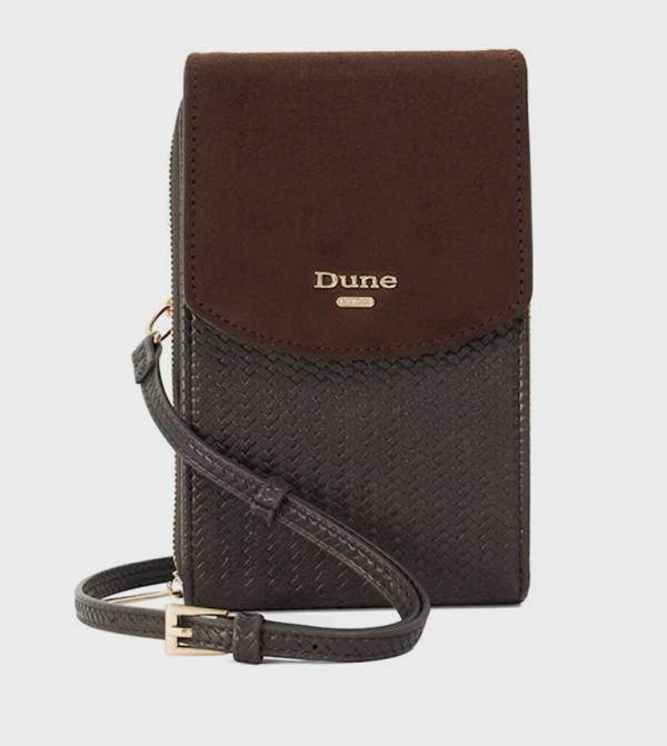 SUNRISED Textured Phone Crossbody Bag