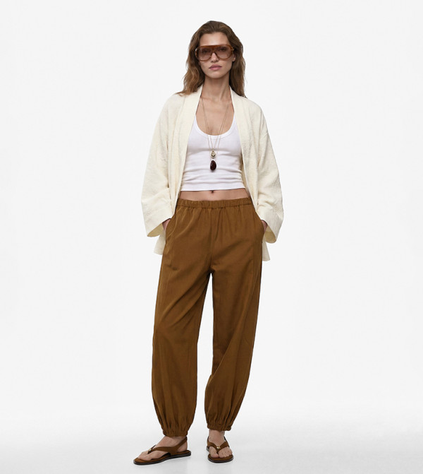 Textured Shawl Collar Oversized Kimono