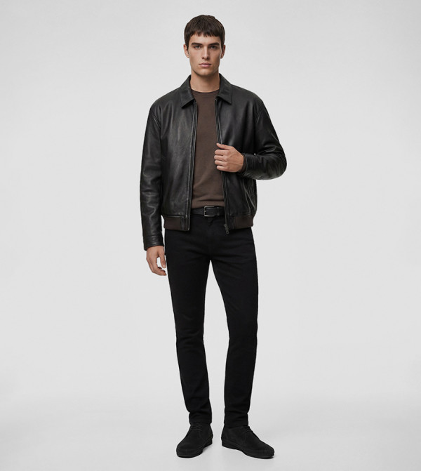 Solid Slim Fit Jeans