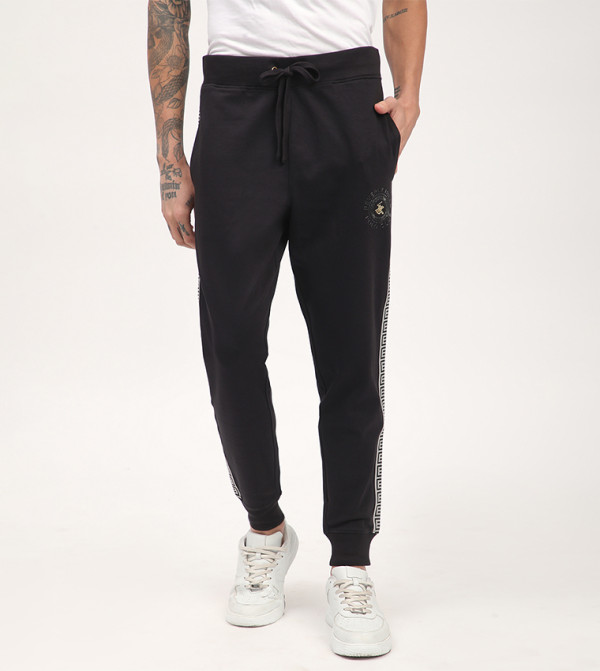 Drawstring Waist Slim Fit Joggers