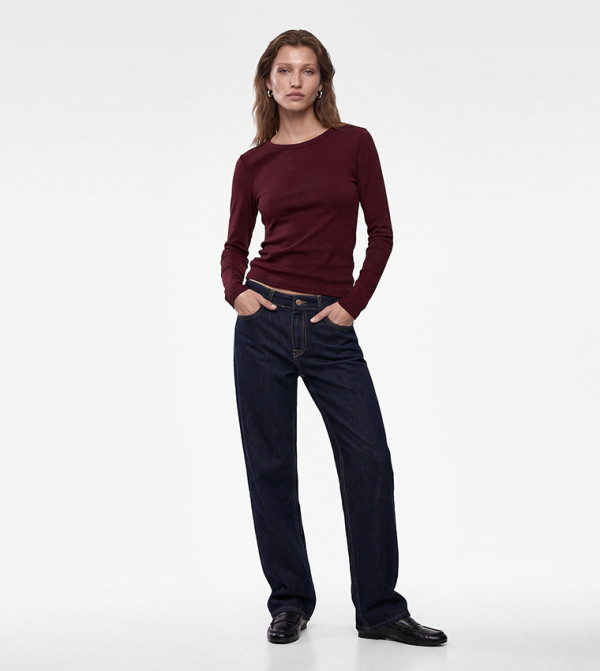 Solid Long Sleeves T-Shirt