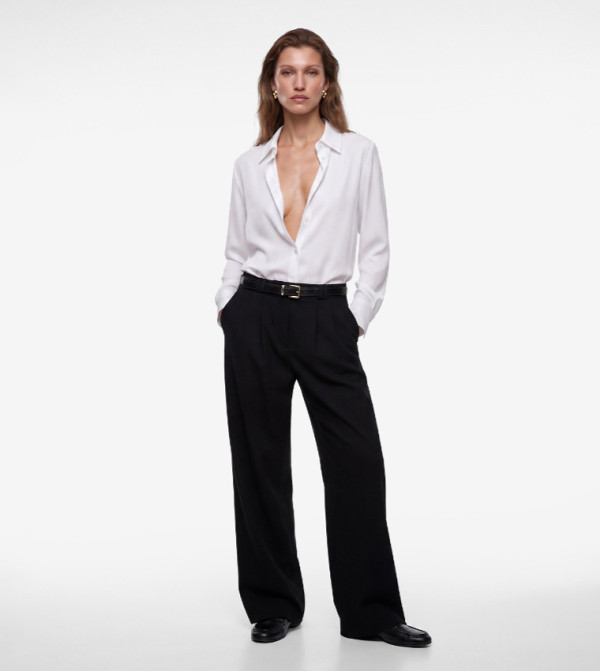 Solid Long Sleeves Shirt