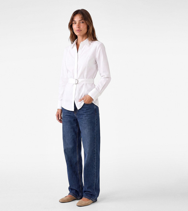Solid Long Sleeves Shirt