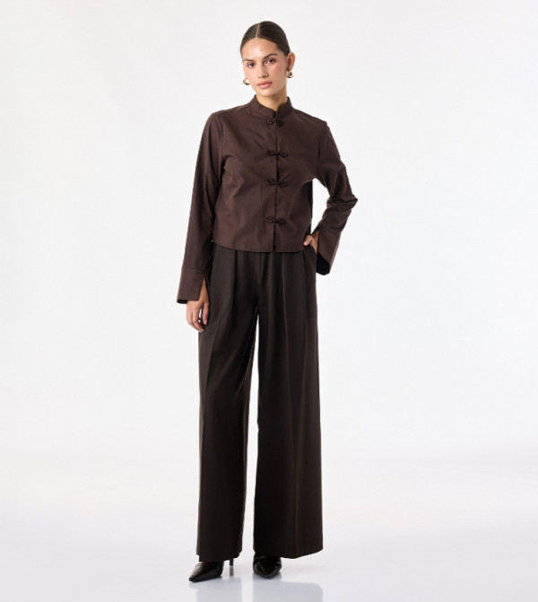 Bow Detail Long Sleeves Top