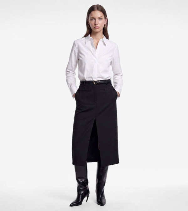 Solid Long Sleeves Shirt