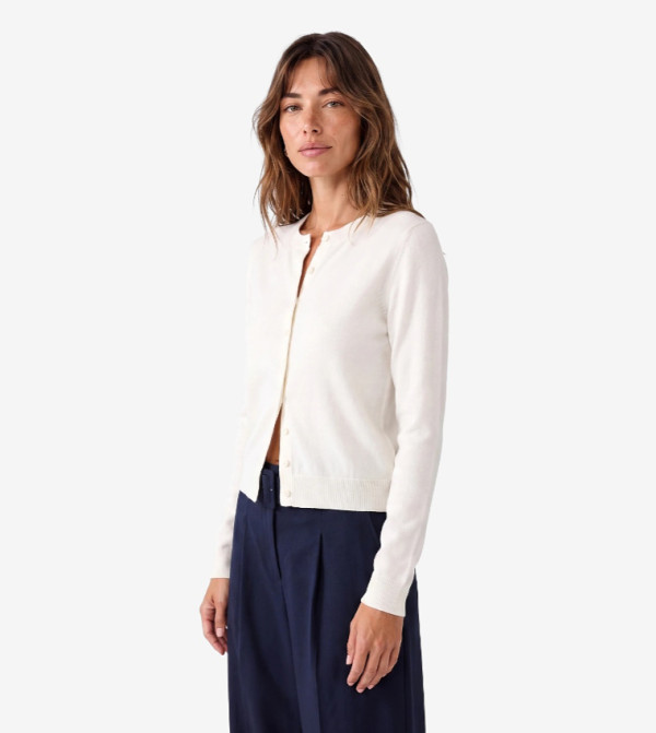 Solid Long Sleeves Cardigan
