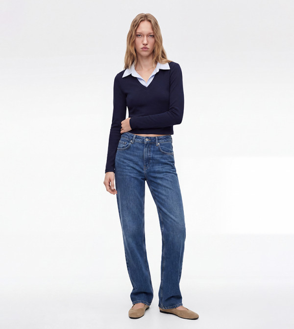 Solid Long Sleeves T-Shirt
