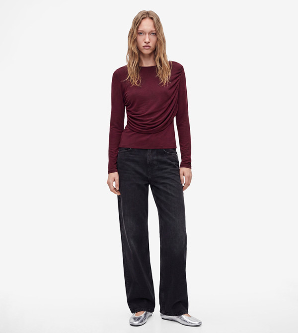 Solid Long Sleeves T-Shirt