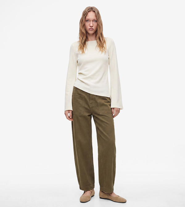 Solid Long Sleeves T-Shirt