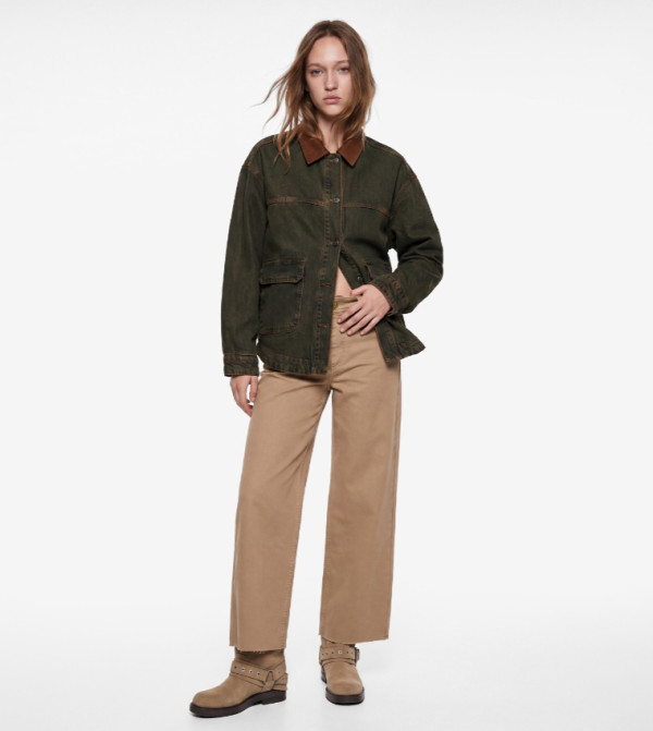 Washed Relaxed Fit Jeans