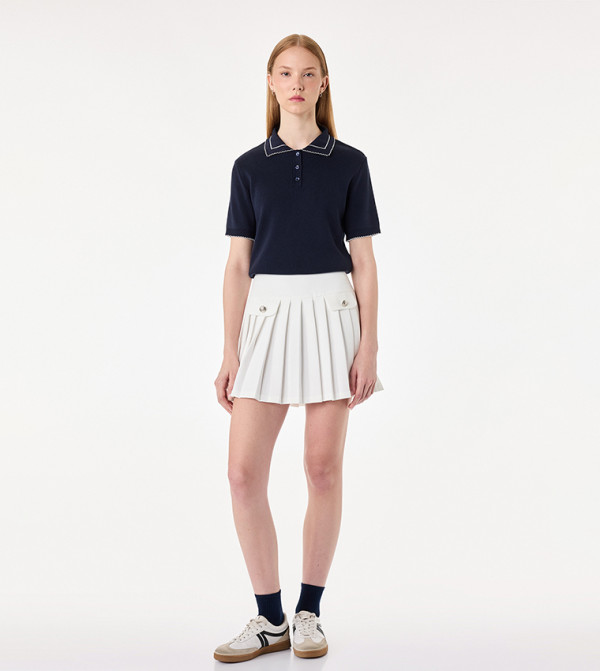 Solid Short Sleeves Polo T-Shirt