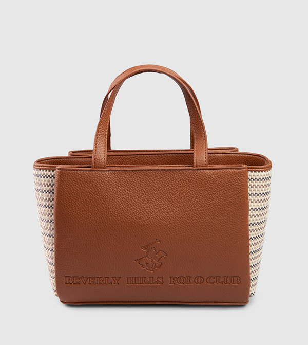 Logo Detail Satchel Bag