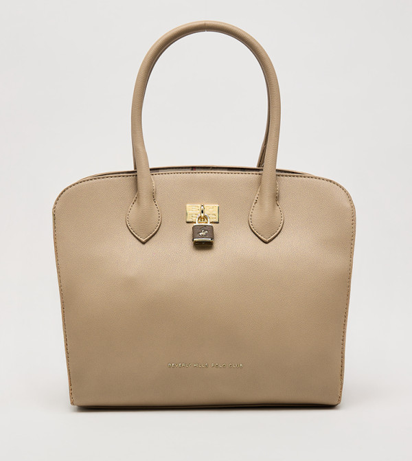 Textured Satchel Bag