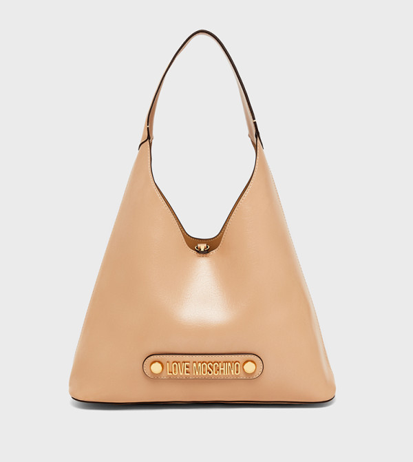 Logo Detail Hobo Bag