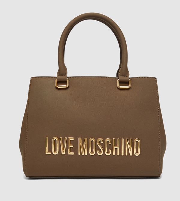 Logo Detail Satchel Bag