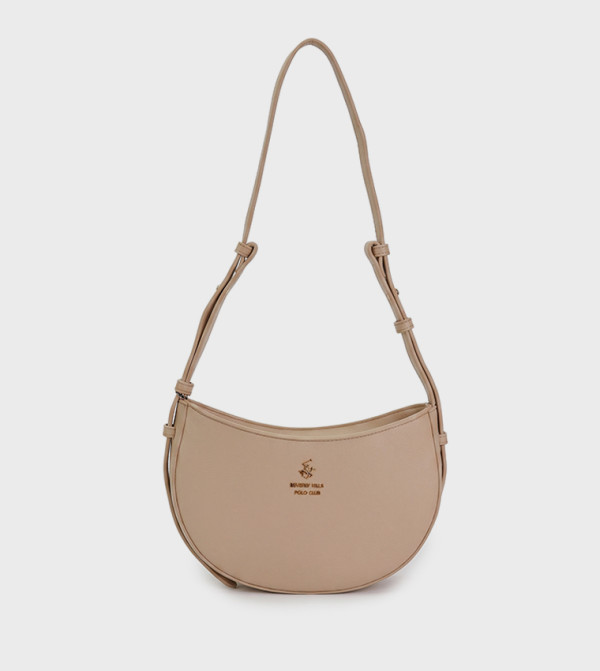 Textured Zippered Crossbody Bag