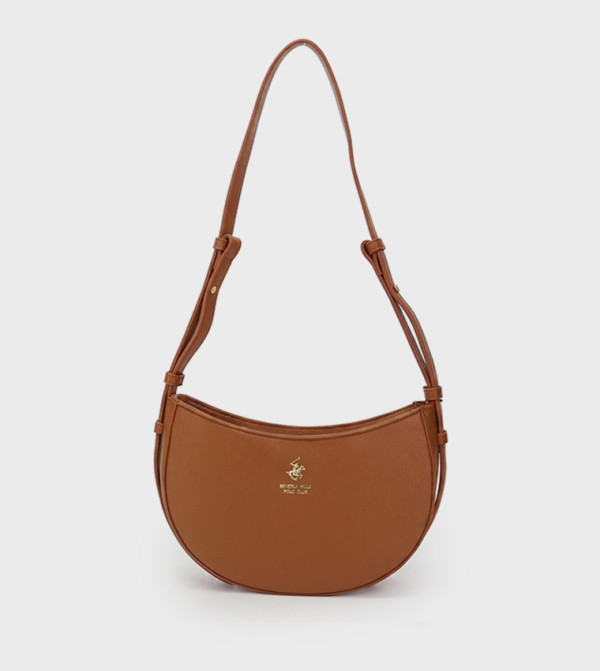 Textured Zippered Crossbody Bag