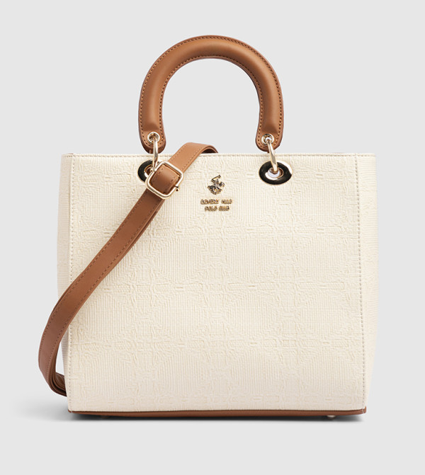 Logo Detail Satchel Bag