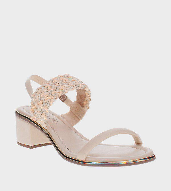 CAS23 Slingback Block Heel Sandals