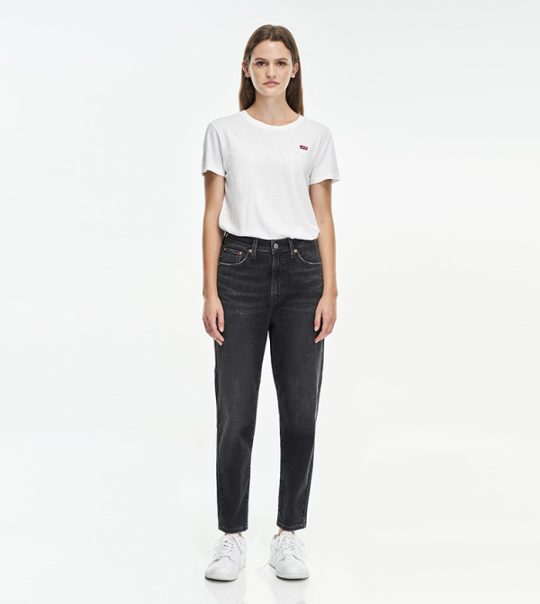 High Waisted Boyfriend Fit Jeans