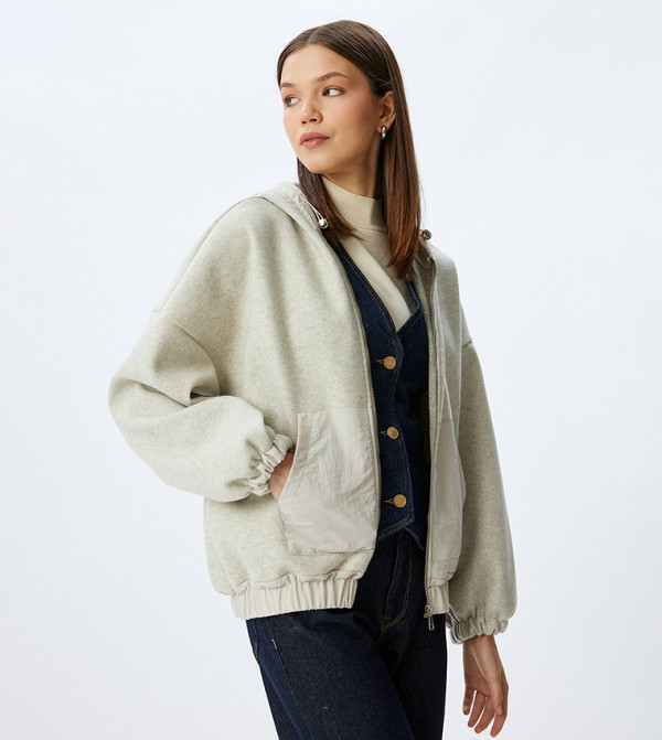 Oversized Hooded Jacket