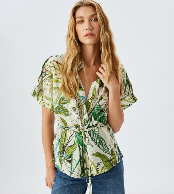 Printed Short Sleeves Shirt