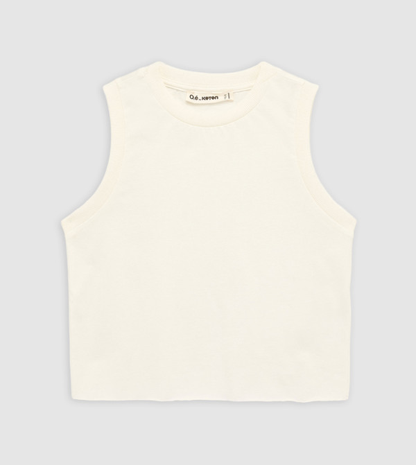 Ribbed Sleeveless Top