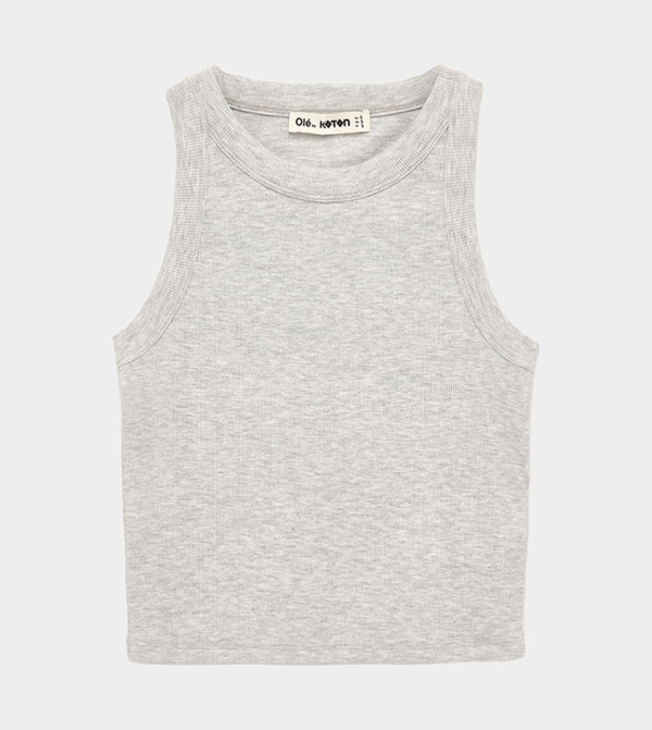 Sleeveless Crop Top