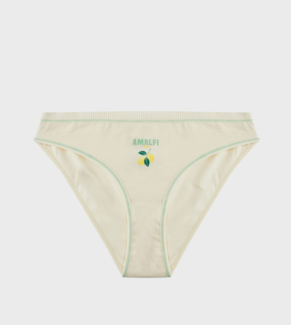 Printed Elastic Waist Brief