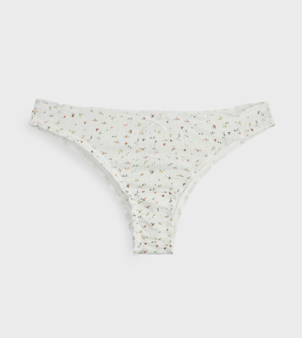 Floral Printed Briefs