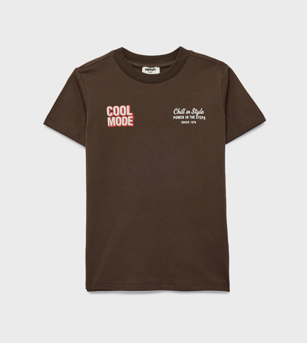 Graphic Printed Crew Neck T-Shirt