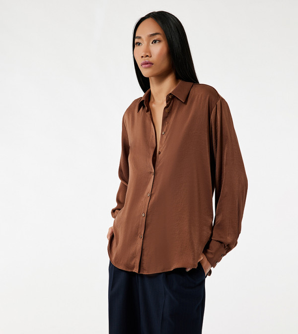 Solid Long Sleeves Shirt