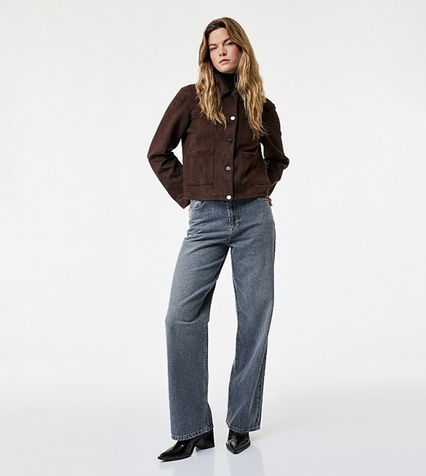 Washed Relaxed Fit Jeans