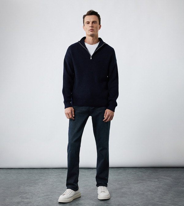 Washed Slim Fit Jeans