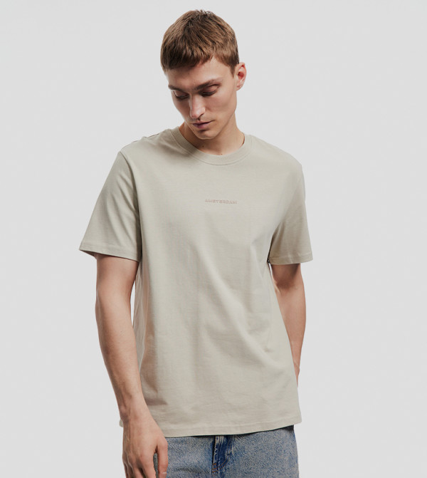 Typography Crew Neck T-Shirt