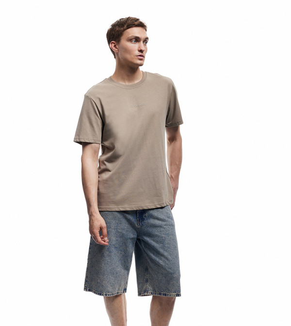 Printed Crew Neck T-Shirt
