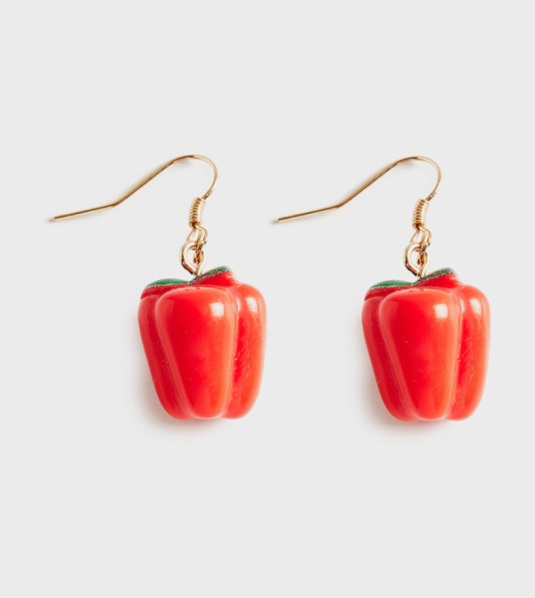 Gold-Tone Drop Earrings