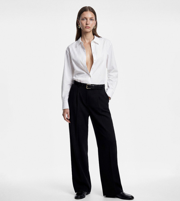 Solid Long Sleeves Shirt