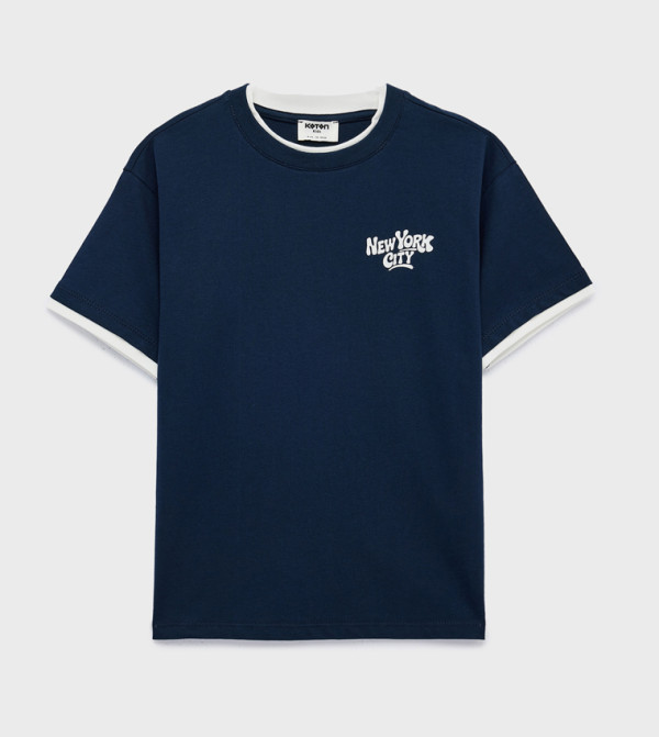 Graphic Crew Neck T-Shirt