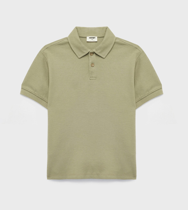 Solid Short Sleeves Polo T-Shirt