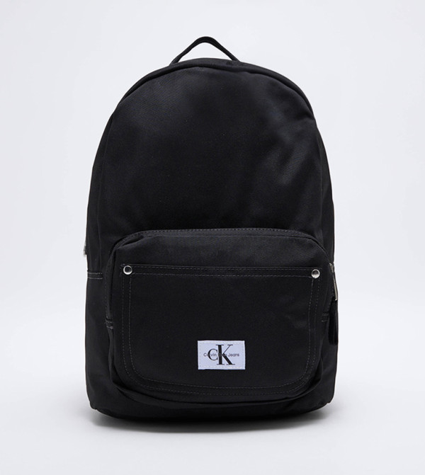Logo Detail Zip Around Backpack