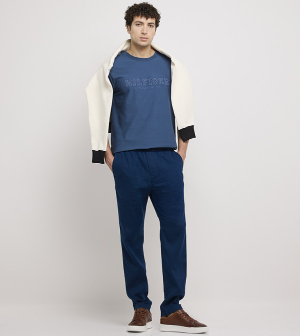 HARLEM SORONA Linen Chino Pants
