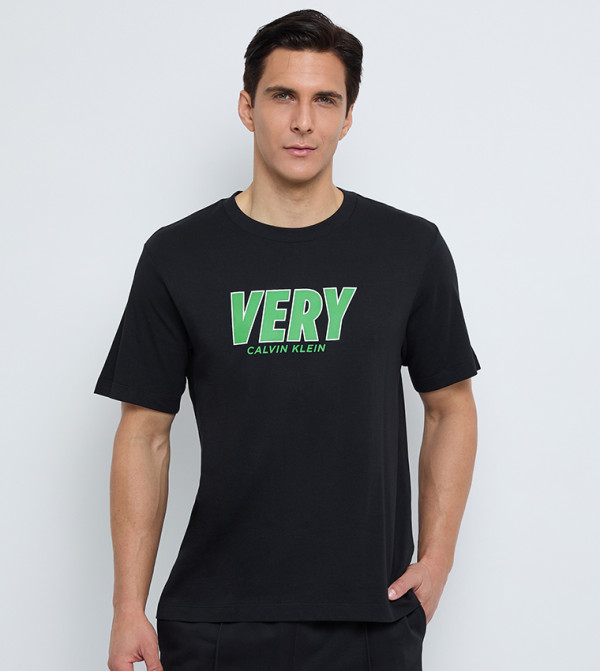 Printed Crew Neck T-Shirt