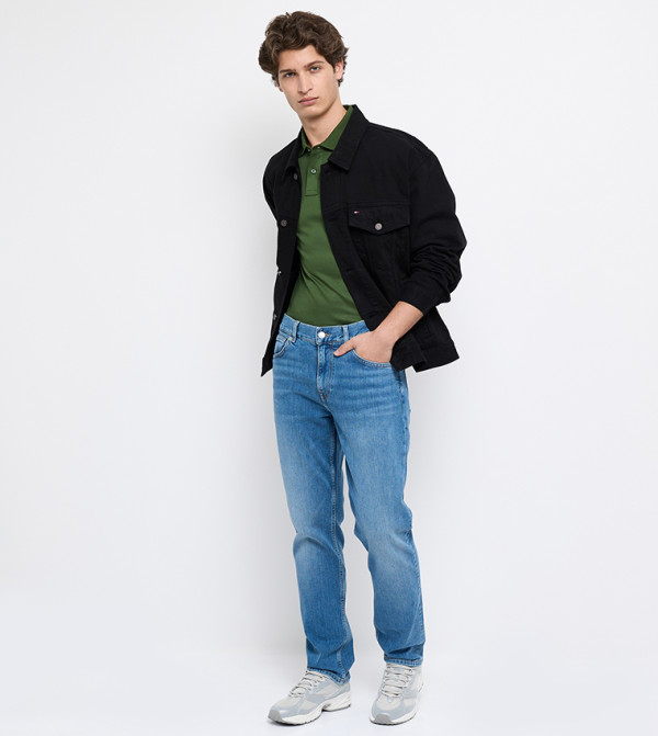 MERCER WHILY Washed Straight Fit Jeans