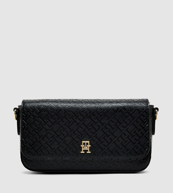 ICON Monogram Patterned Flap Crossbody Bag