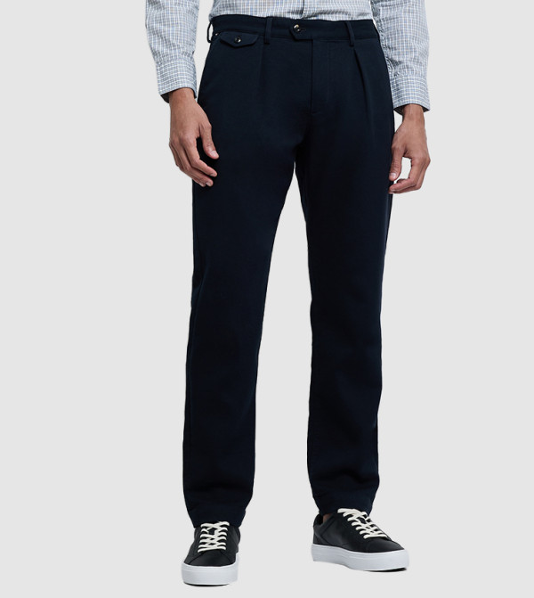Mid Rise Harlem 1Plt Brushed Pants