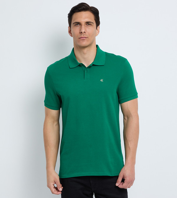 Monogram Short Sleeves Polo T-Shirt