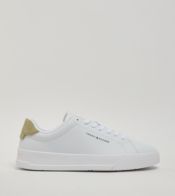 Logo Printed Lace-Up Sneakers