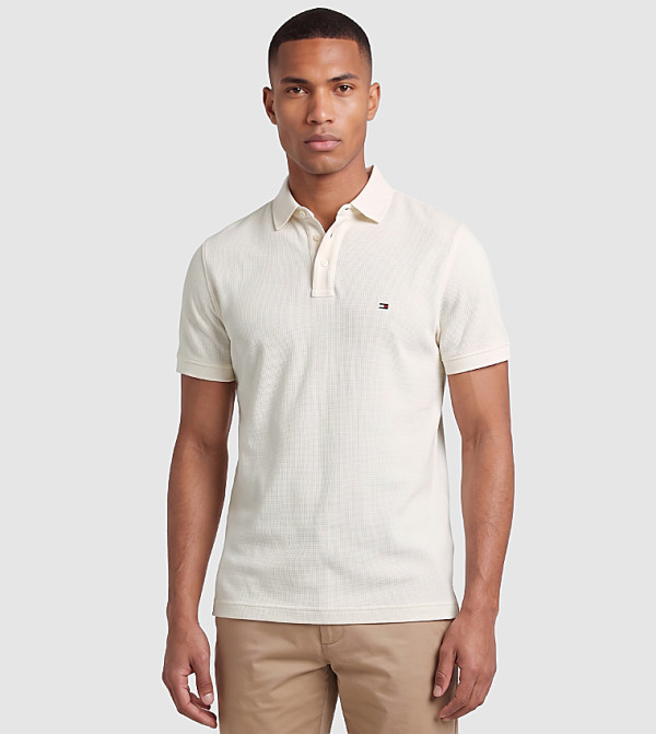 Logo Detail Short Sleeves Polo T-Shirt